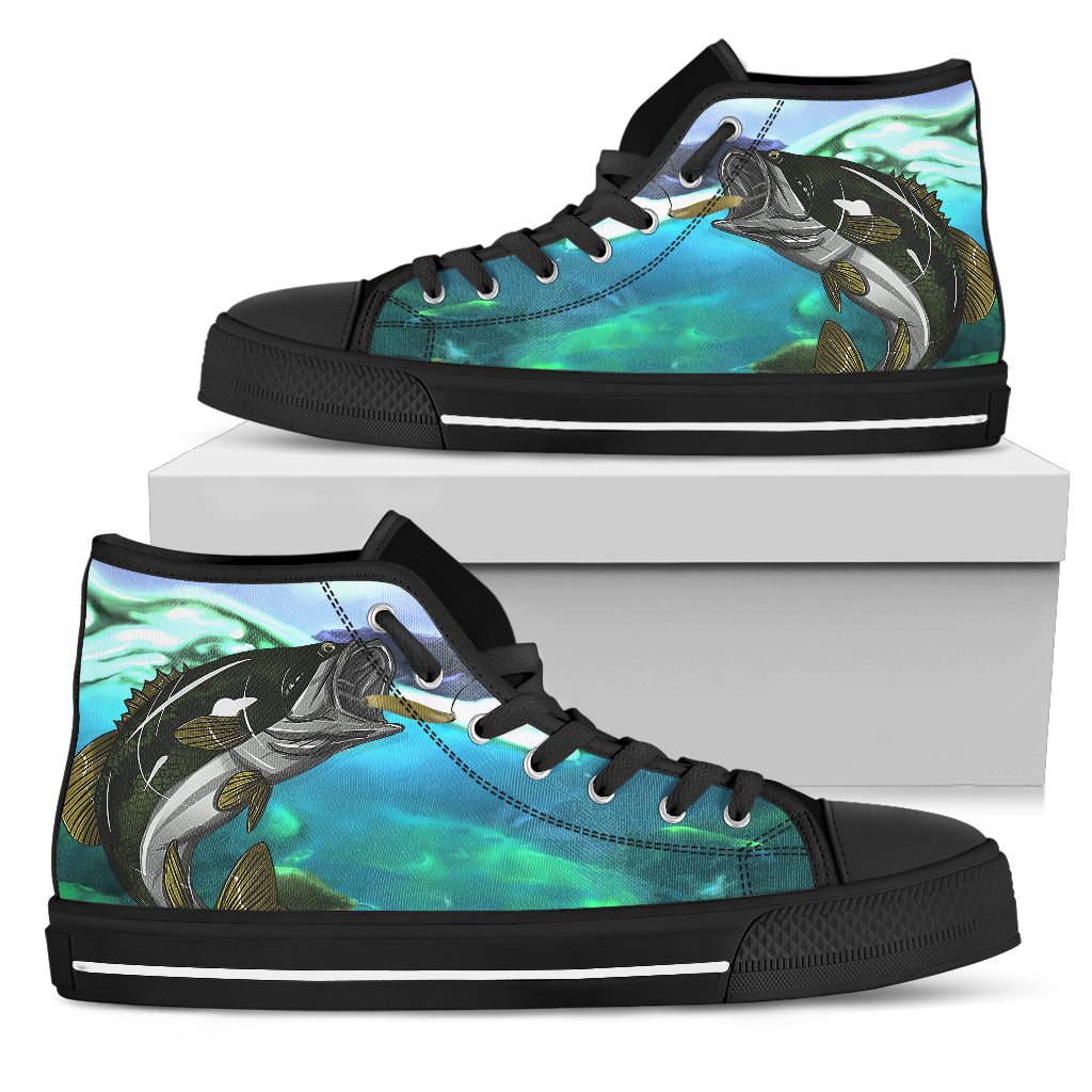 Canvas Bass Fish