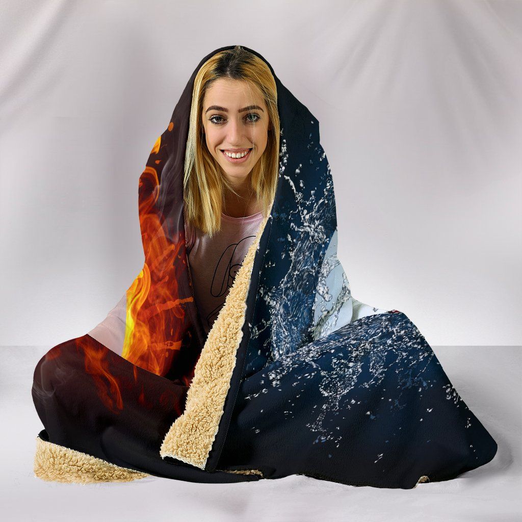Blanket Hoodie - Baseball