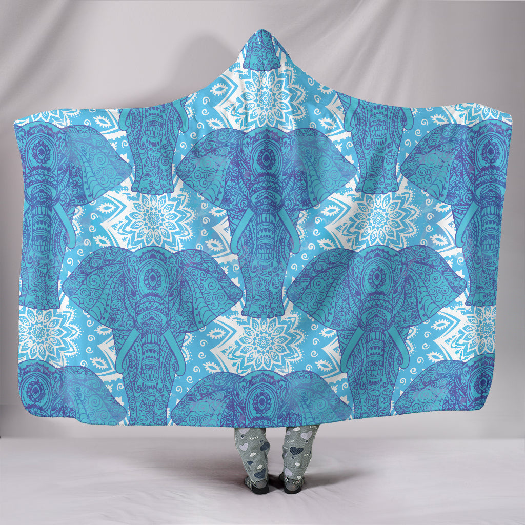 Blue Mandala Elephant