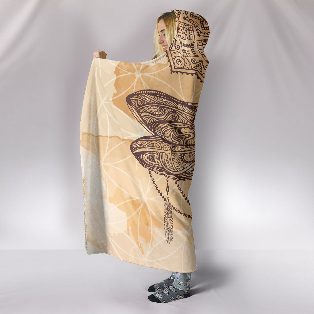 Beige Dragonfly Mandala