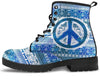 Peace Hippie Bus Blue