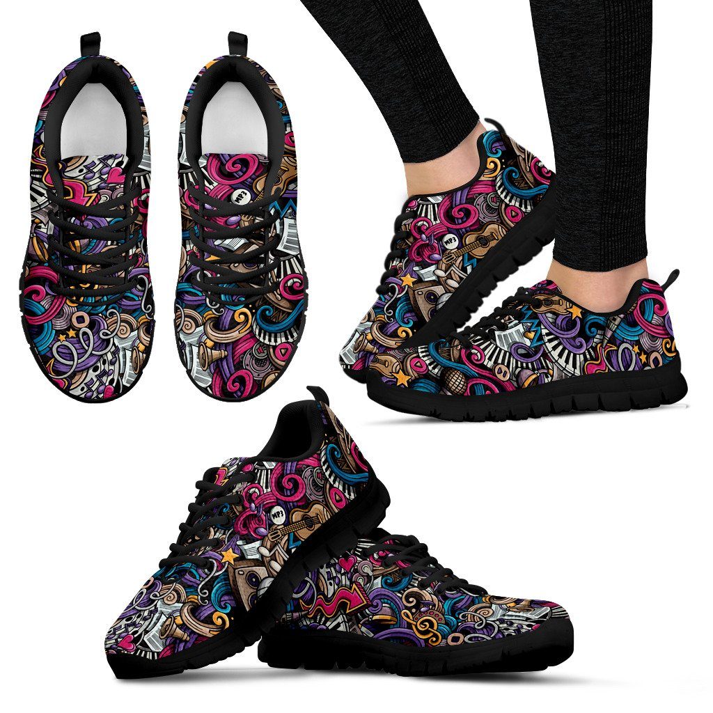 Psychedelia Women's Sneakers