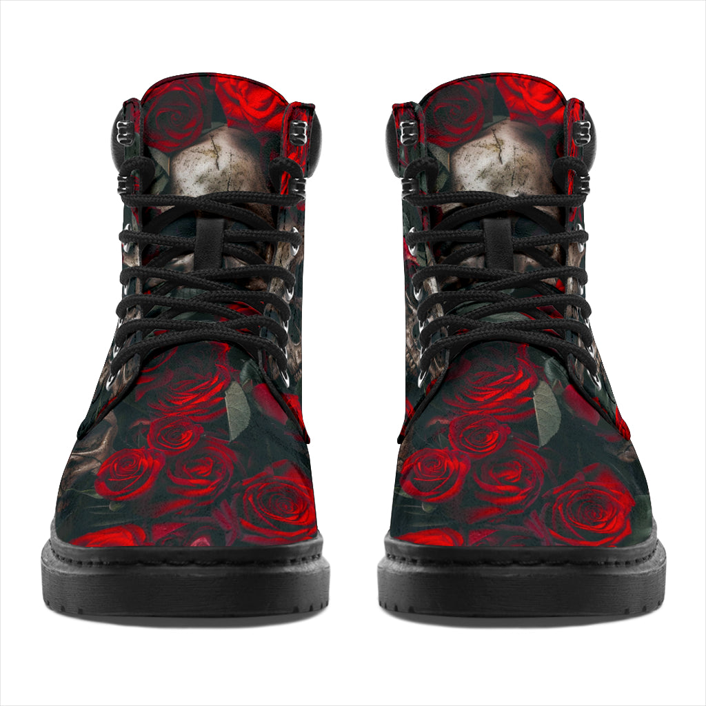 Roses & Skull