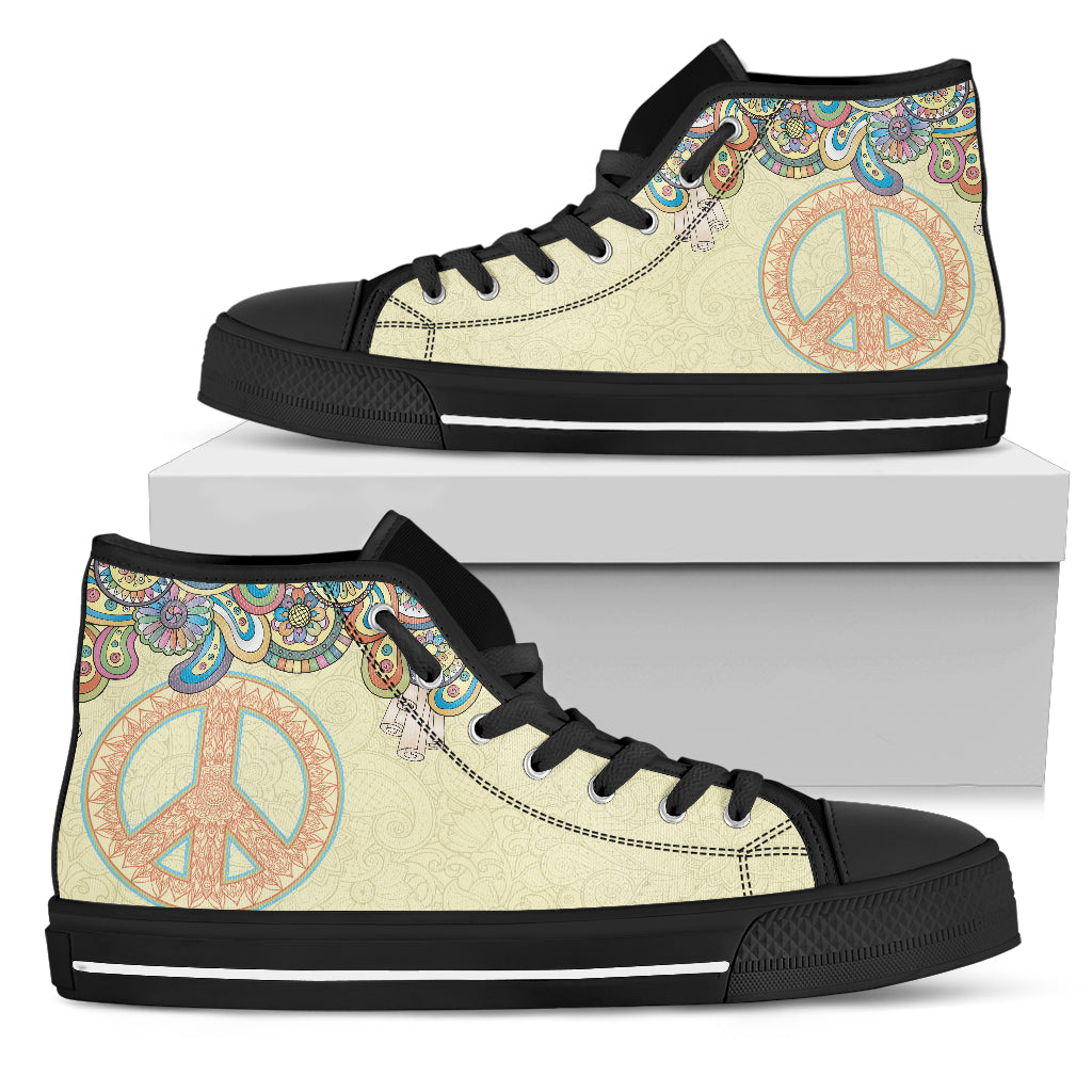 Peace Mandala Black Sole