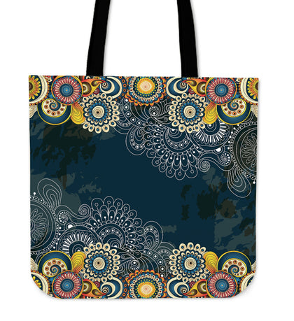 Henna Flower Tote