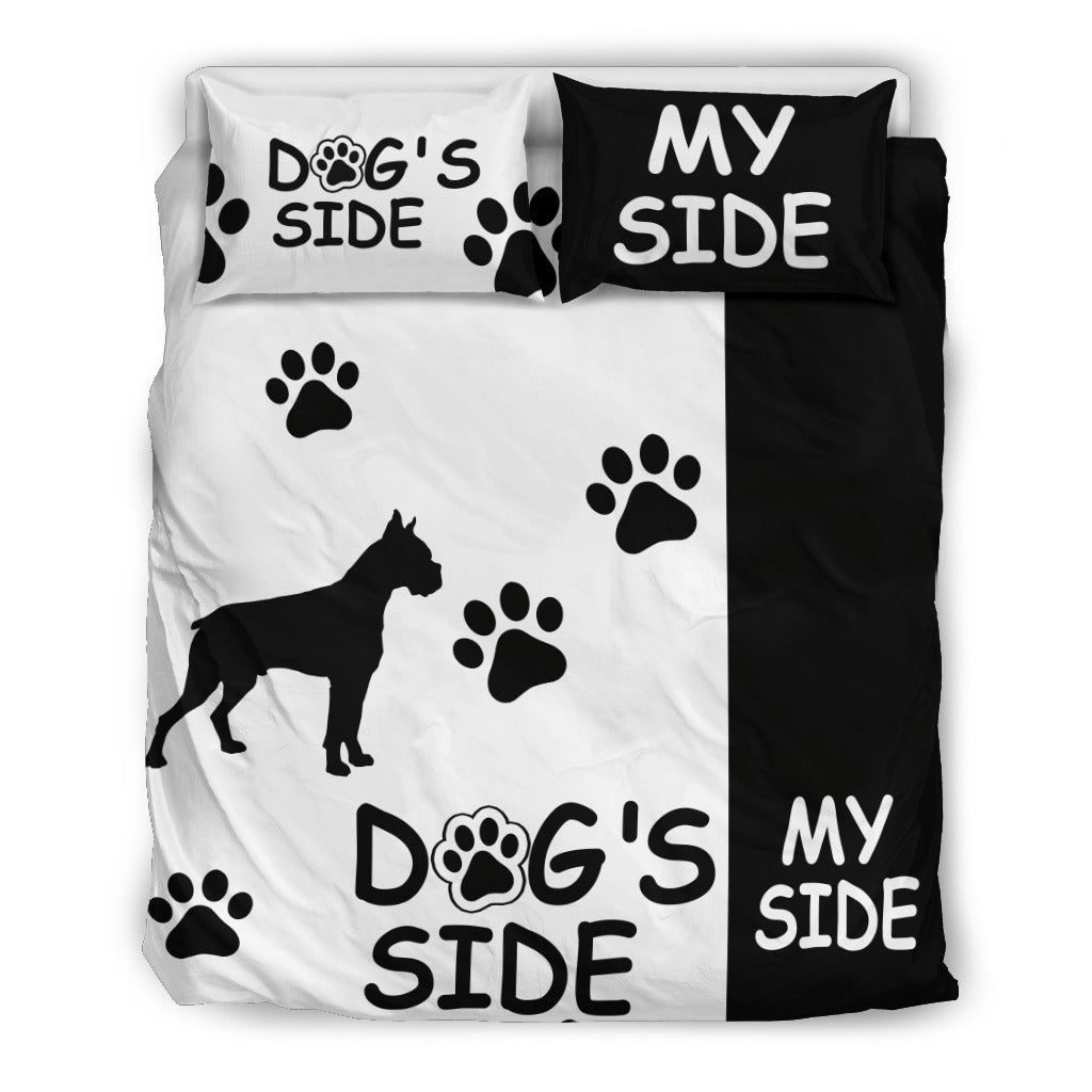 Boxer Dog's Side My Side