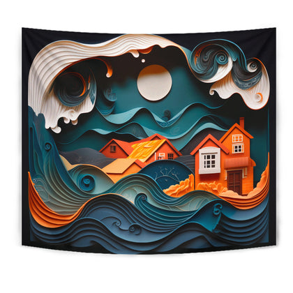 Paper House and Wave