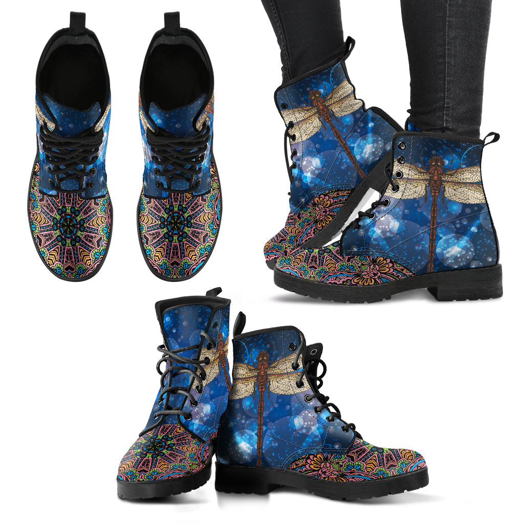 Dragonfly Women's Leather Boots