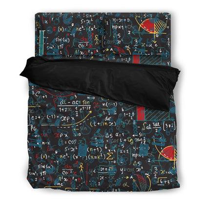 Math Pattern Bedding Set