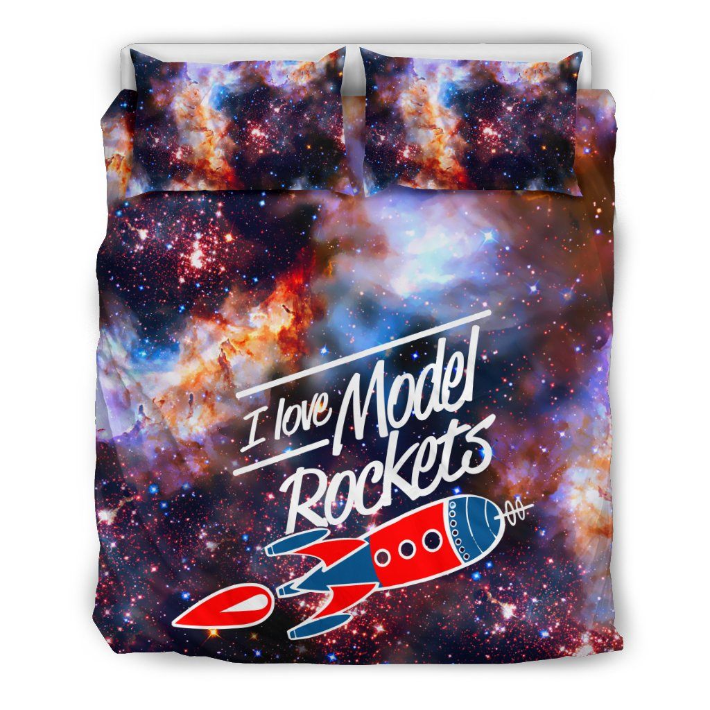 Bedding Set - Rocket Ship Model