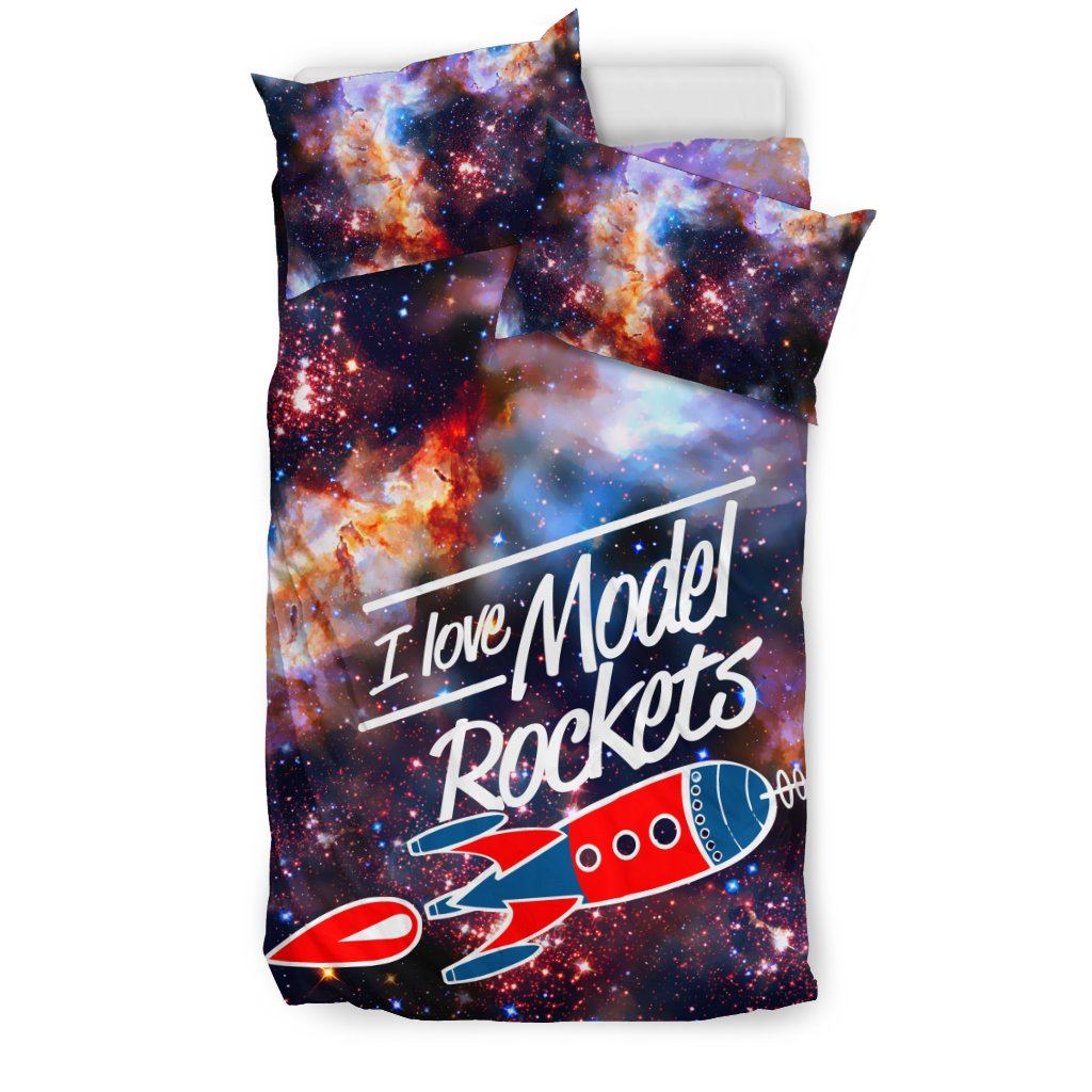 Bedding Set - Rocket Ship Model
