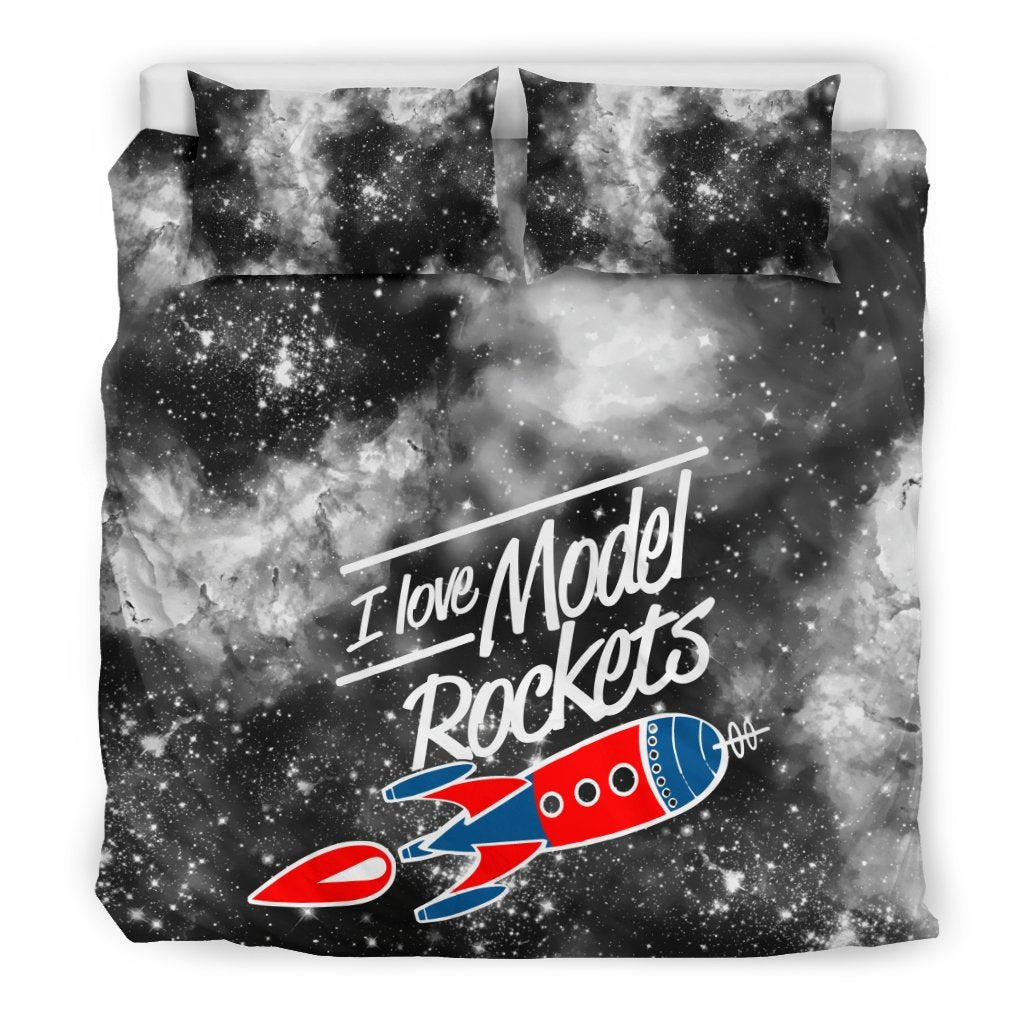 Bedding Set - Rocket Ship Model