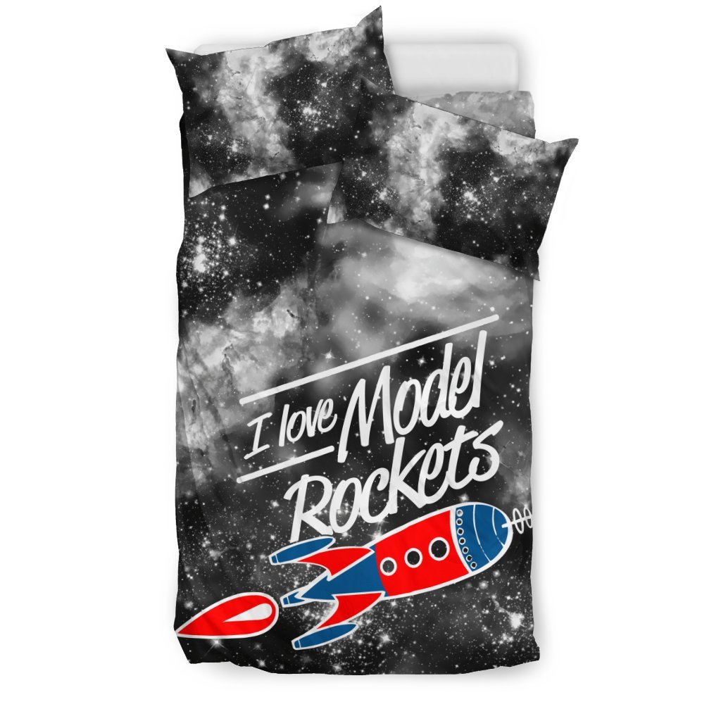 Bedding Set - Rocket Ship Model