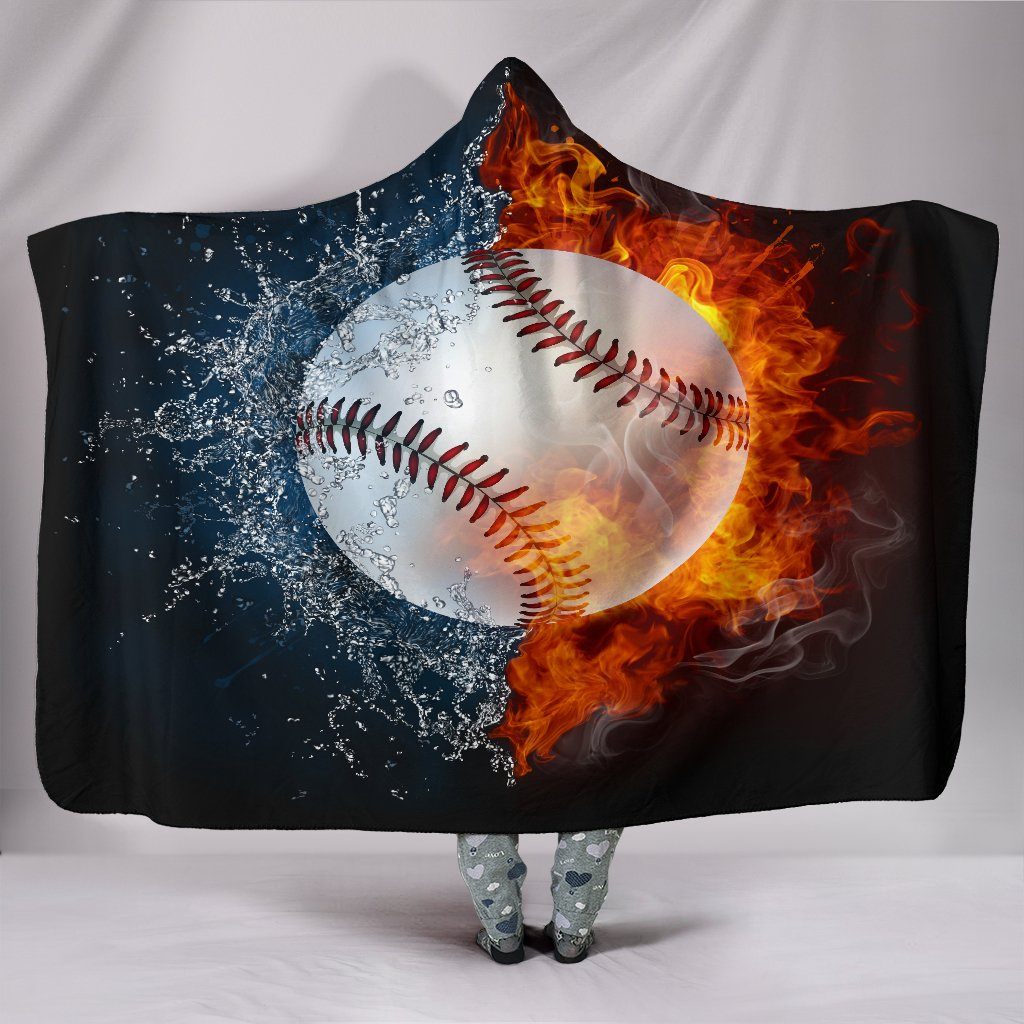 Blanket Hoodie - Baseball
