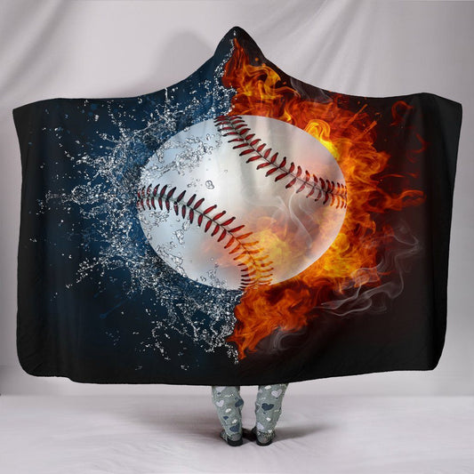 Blanket Hoodie - Baseball