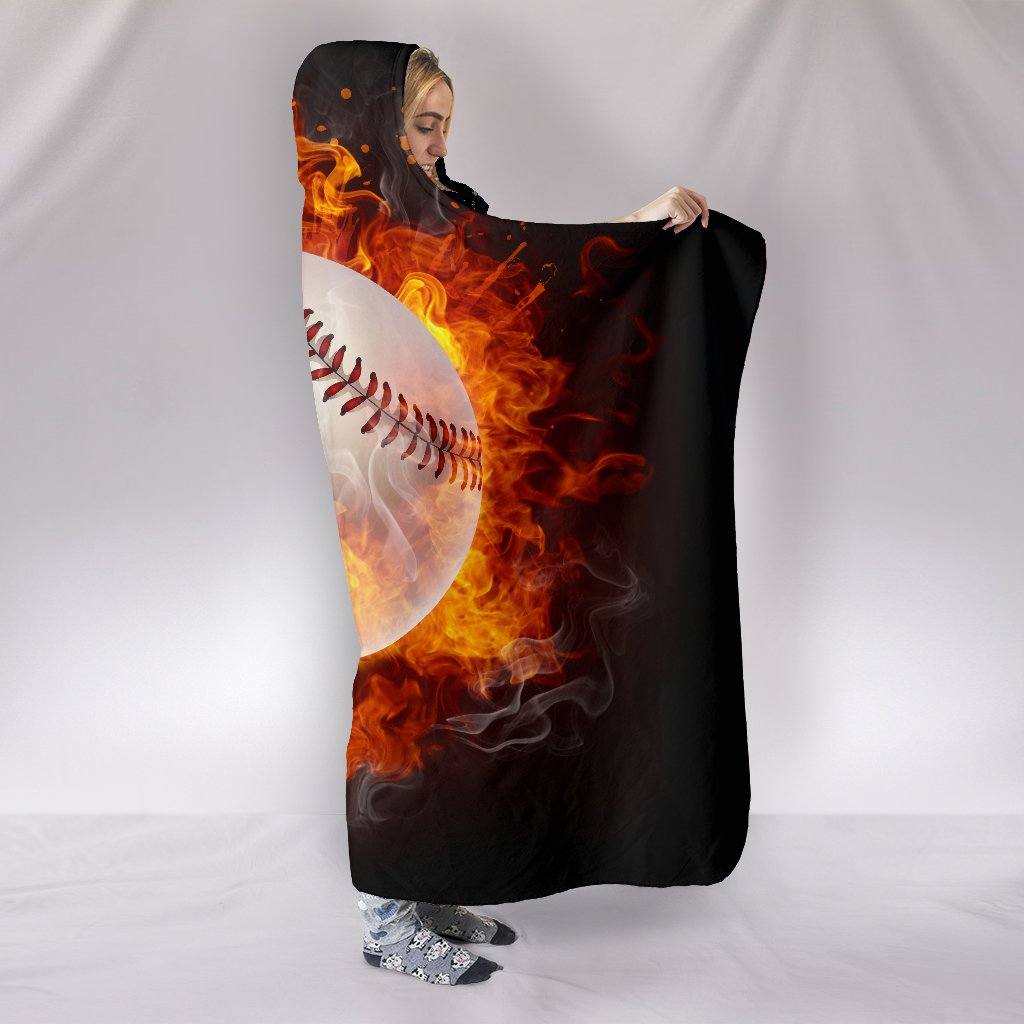 Blanket Hoodie - Baseball