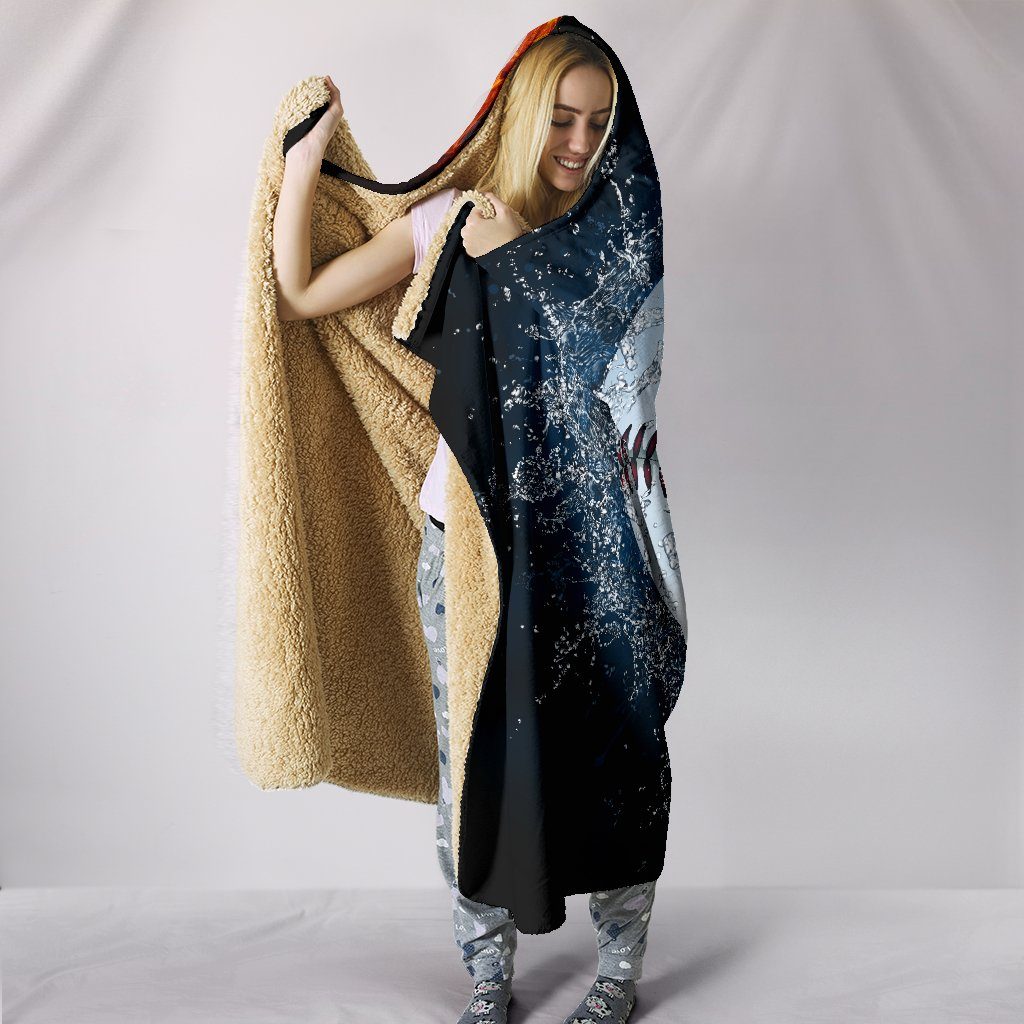 Blanket Hoodie - Baseball