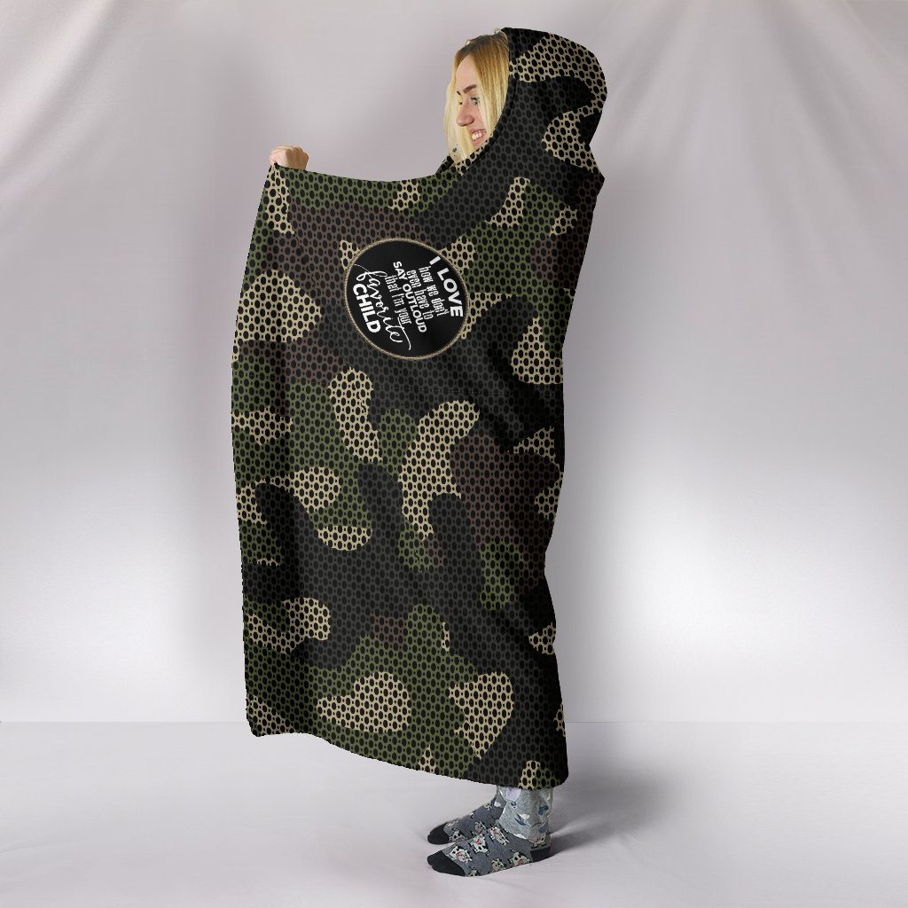 Blanket Hoodie - Camouflage Favorite Child