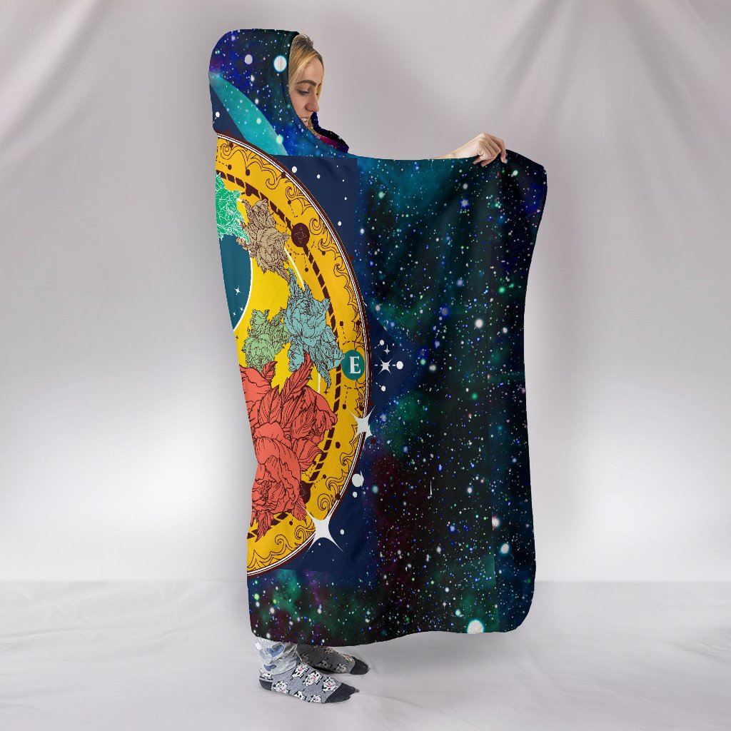 Blanket Hoodie - Galaxy Yoga Yin Yang