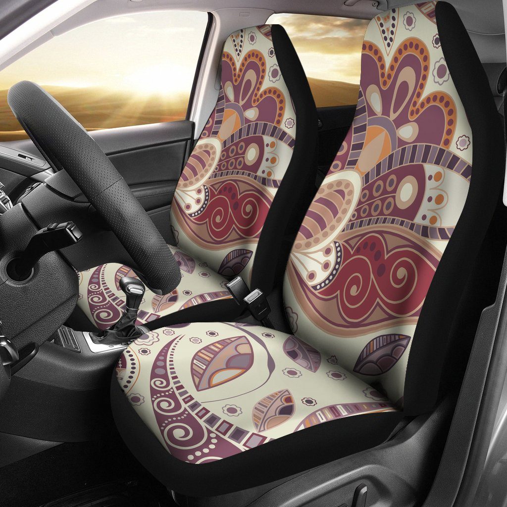 Car Seat Cover - Abstract Floral Canvas