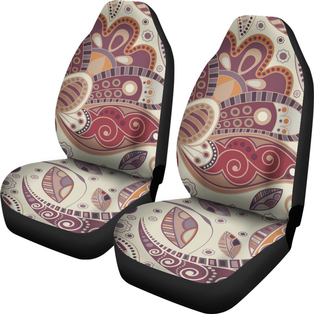 Car Seat Cover - Abstract Floral Canvas