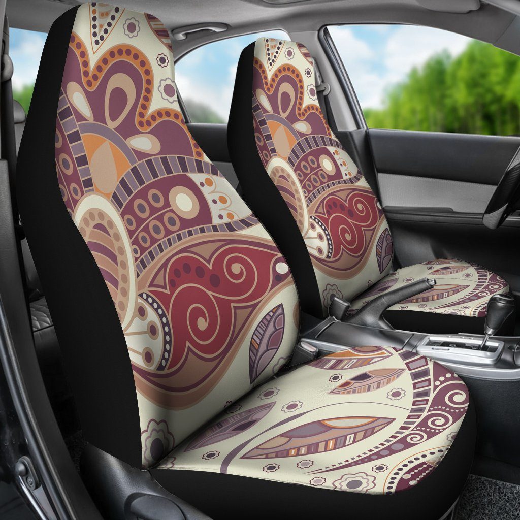 Car Seat Cover - Abstract Floral Canvas