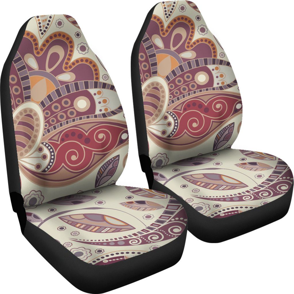 Car Seat Cover - Abstract Floral Canvas