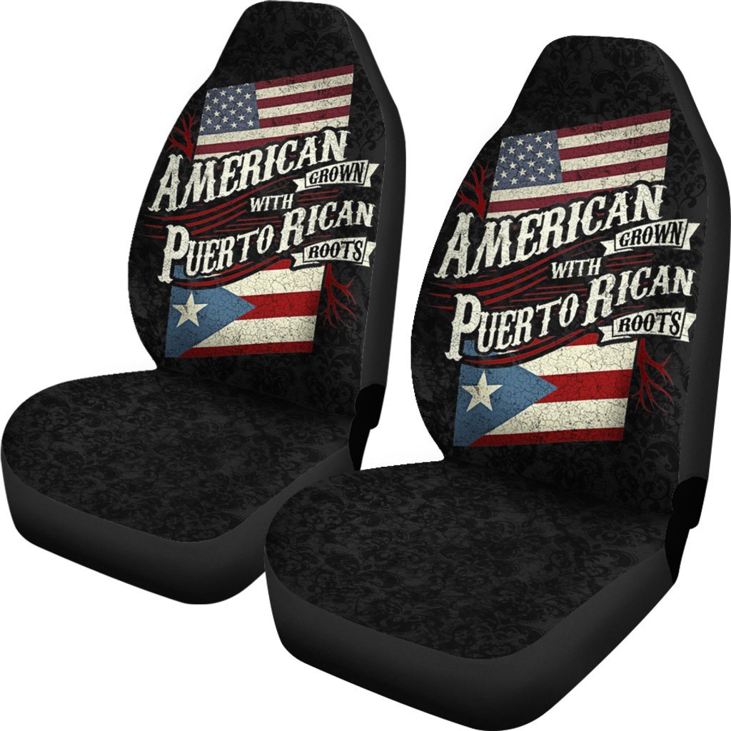 Car Seat Cover - American Grown W/ Puerto Rican Roots