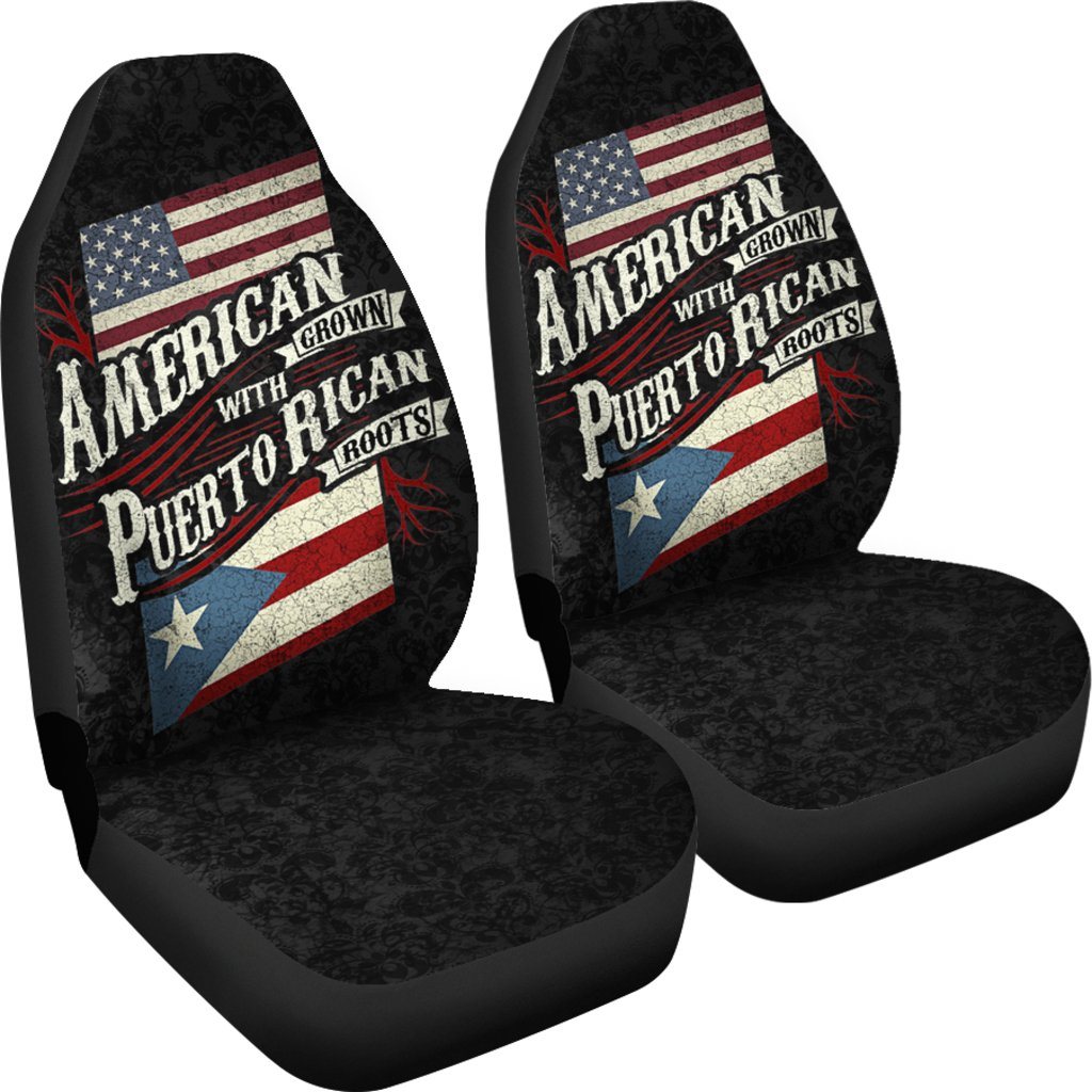 Car Seat Cover - American Grown W/ Puerto Rican Roots