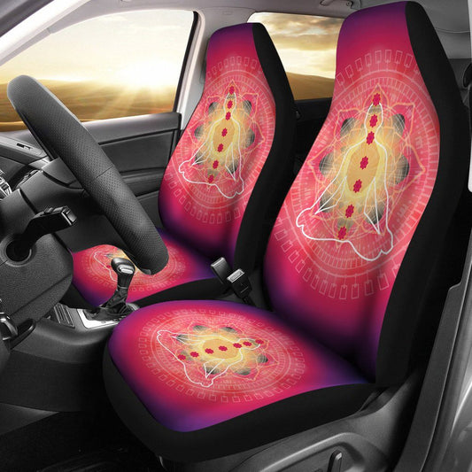 Car Seat Cover - Chakra Light Red