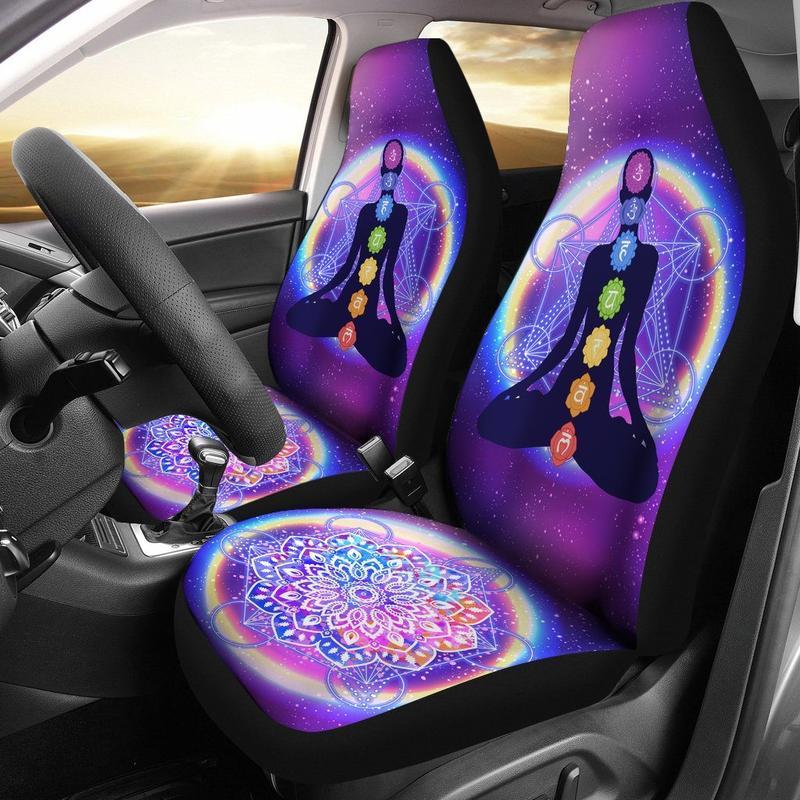 Car Seat Cover - Chakra Mandala
