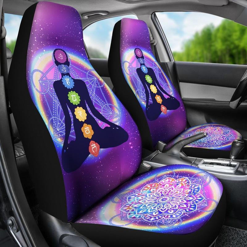 Car Seat Cover - Chakra Mandala
