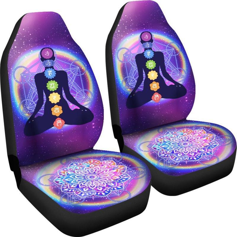 Car Seat Cover - Chakra Mandala