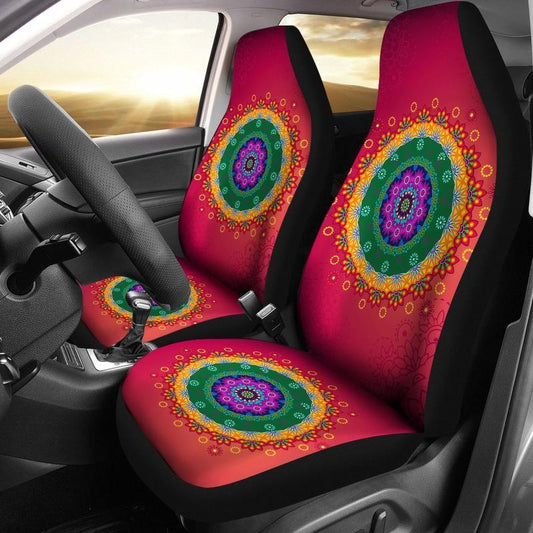 Car Seat Cover - Chakra Red Car Seat Covers