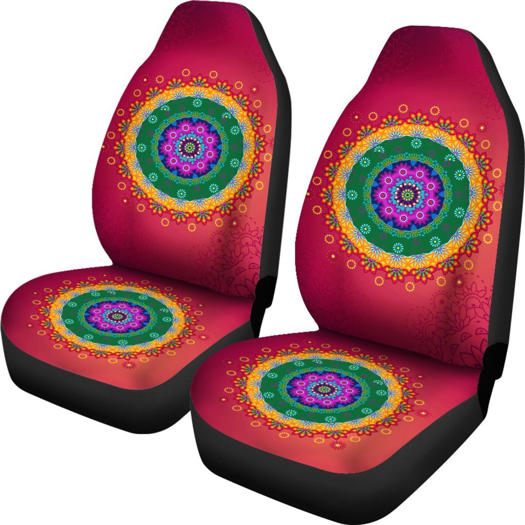 Car Seat Cover - Chakra Red Car Seat Covers