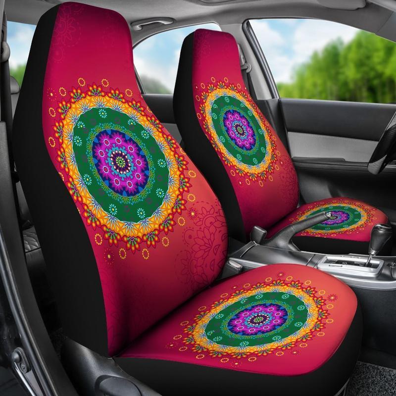 Car Seat Cover - Chakra Red Car Seat Covers