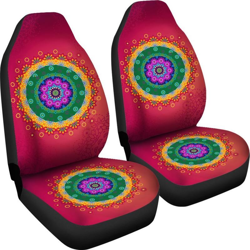 Car Seat Cover - Chakra Red Car Seat Covers