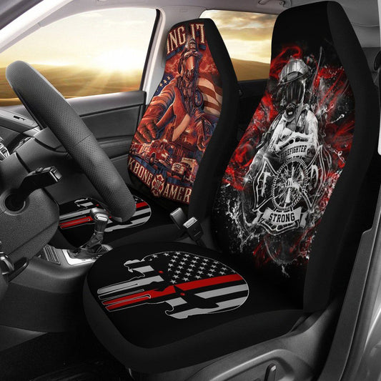 Car Seat Cover - Firefighter