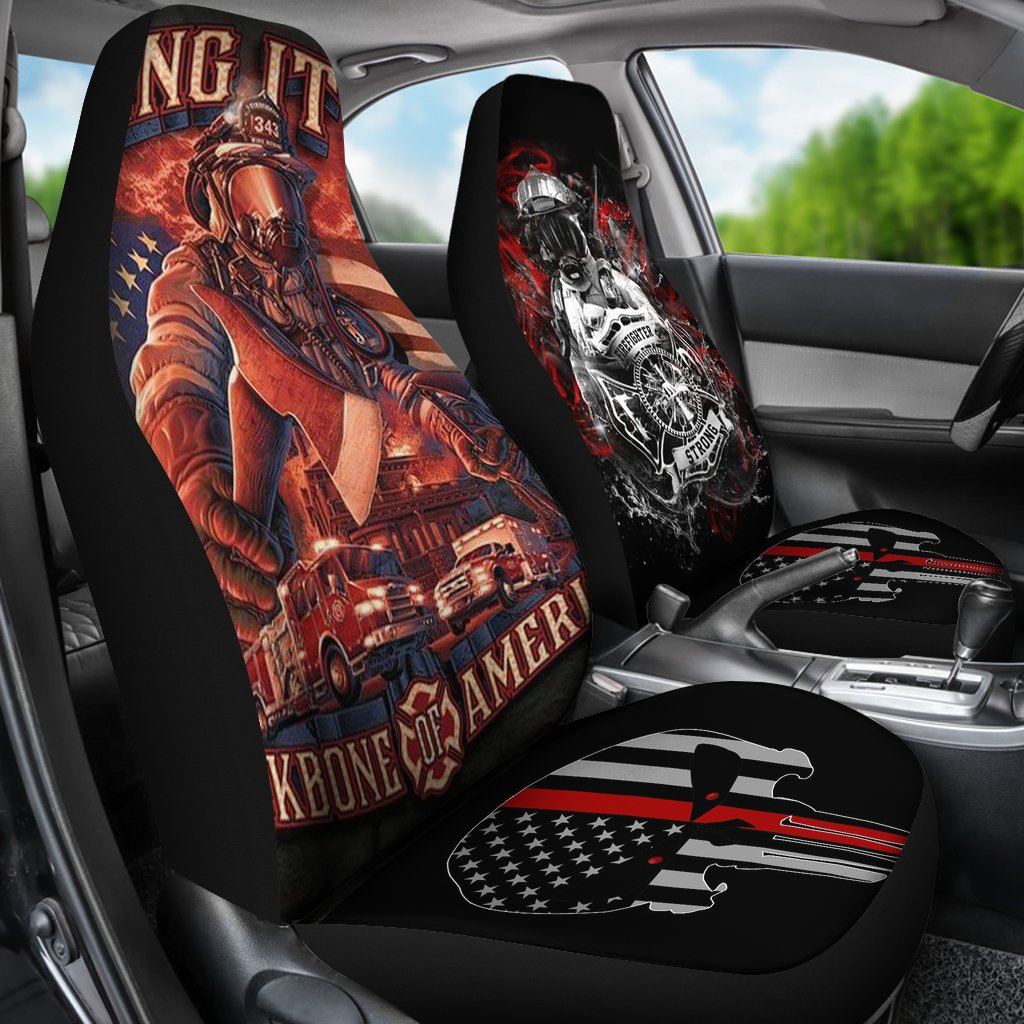 Car Seat Cover - Firefighter