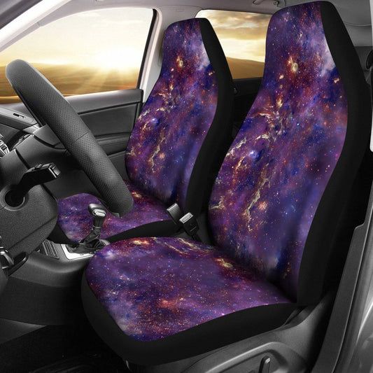Car Seat Cover - Galaxy Purple