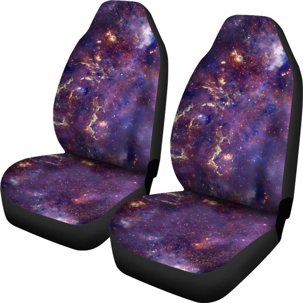 Car Seat Cover - Galaxy Purple