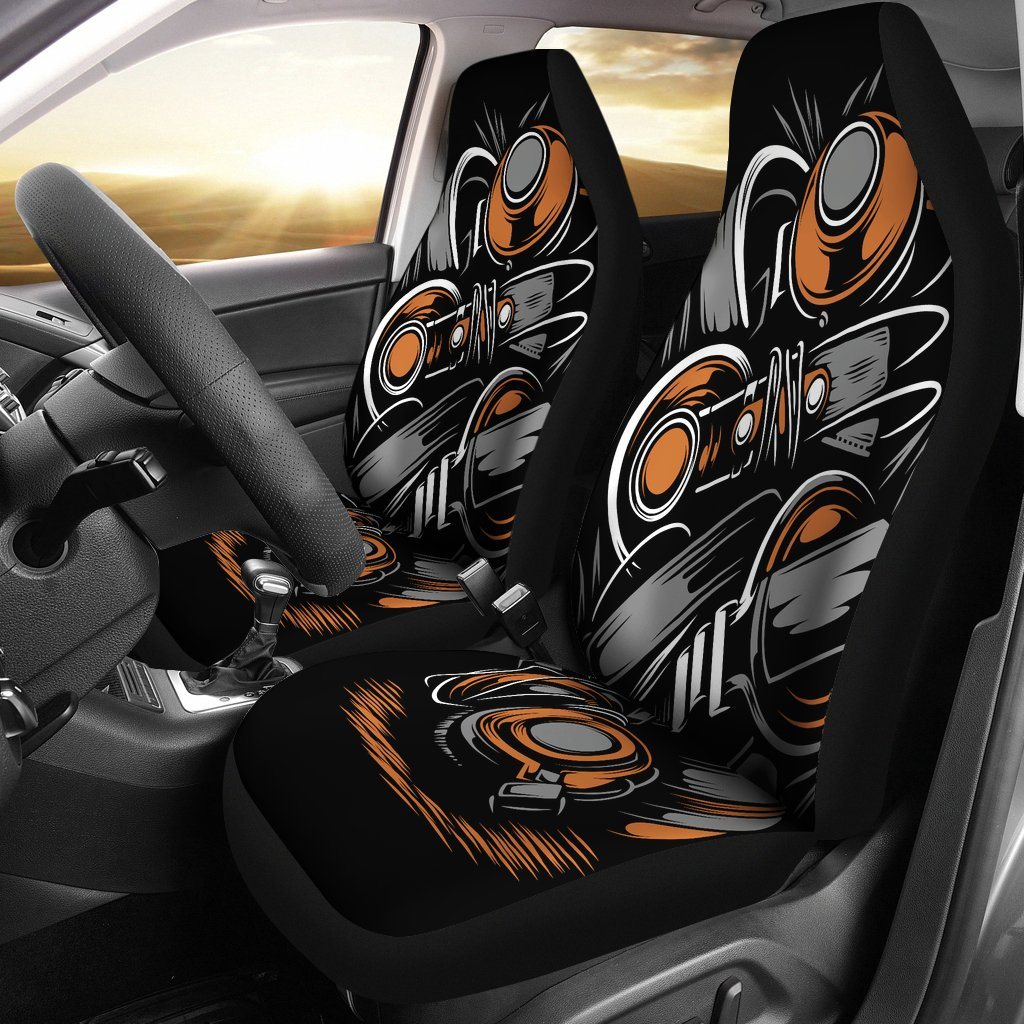 Car Seat Cover - Headphone Beats