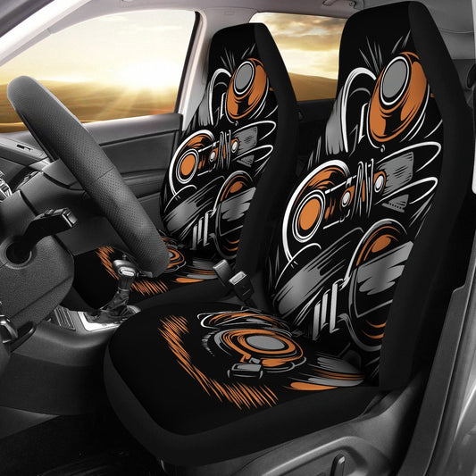 Car Seat Cover - Headphone Beats