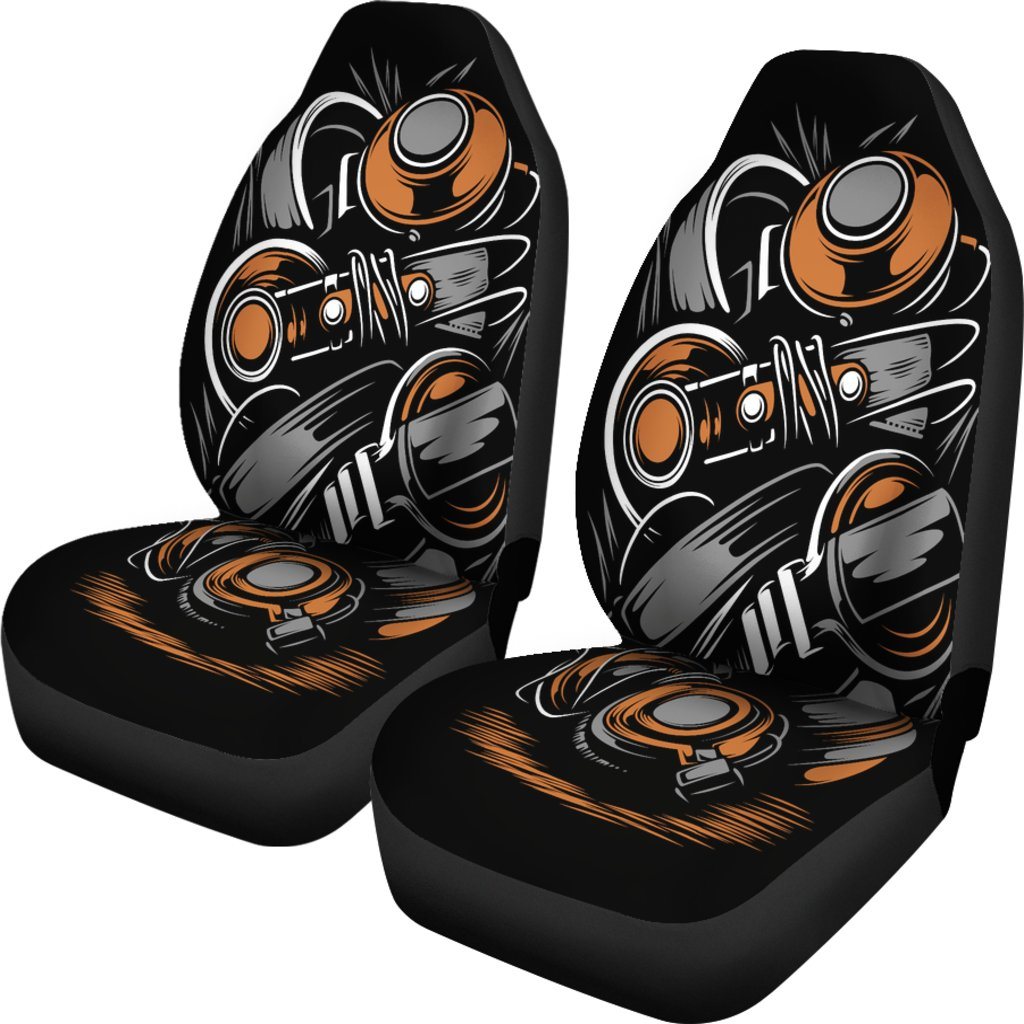 Car Seat Cover - Headphone Beats