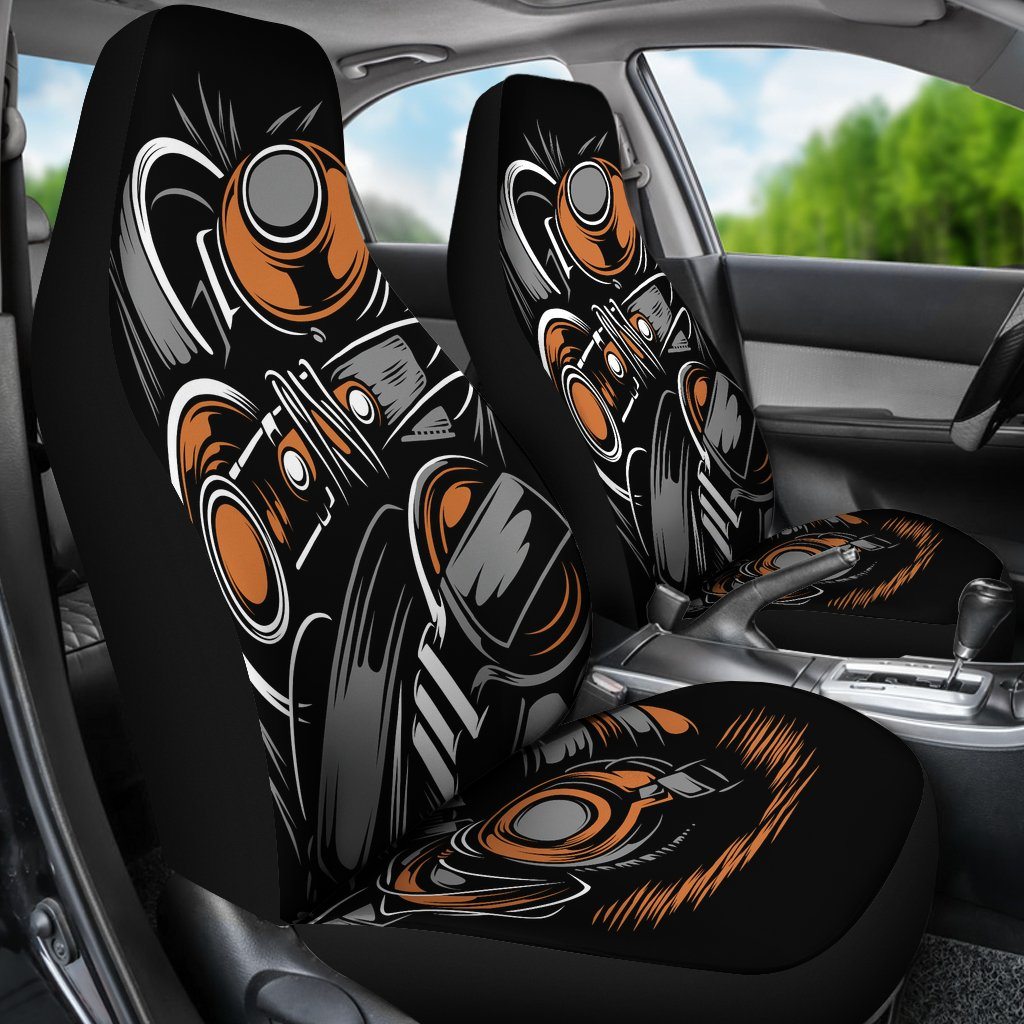 Car Seat Cover - Headphone Beats