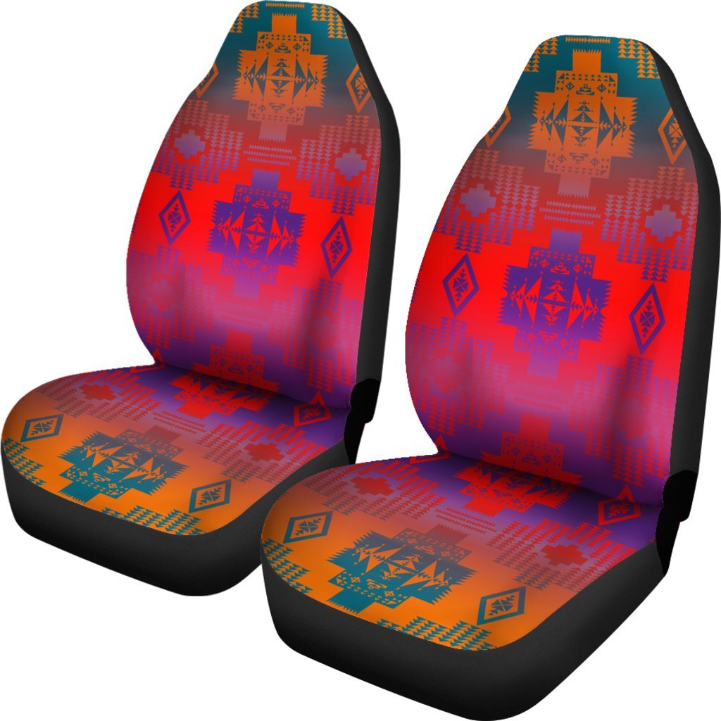 Car Seat Cover - Purple Thunderstorm