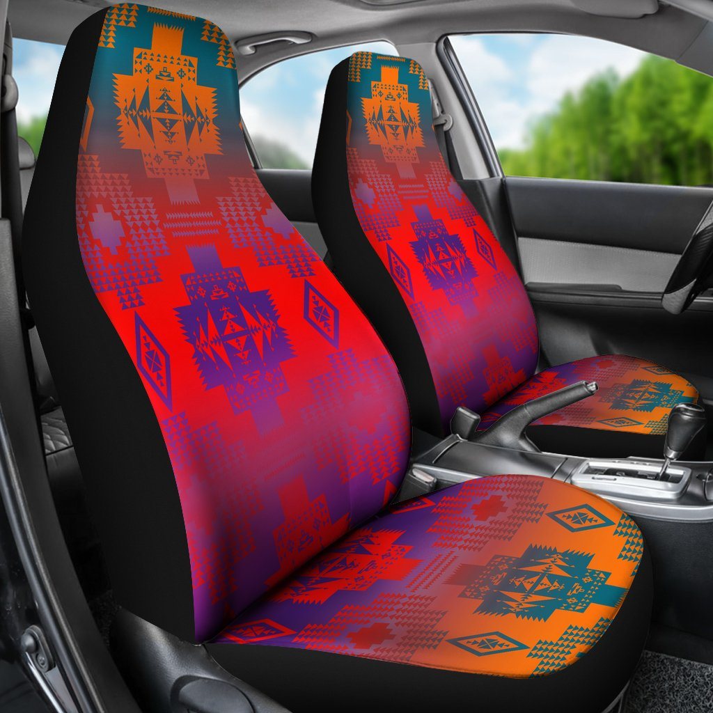 Car Seat Cover - Purple Thunderstorm