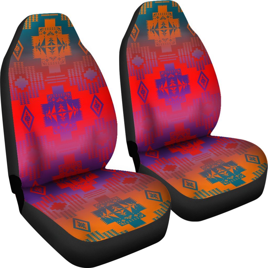 Car Seat Cover - Purple Thunderstorm