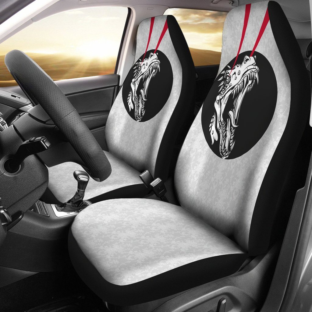 Car Seat Cover - Raptors Laser Eyes