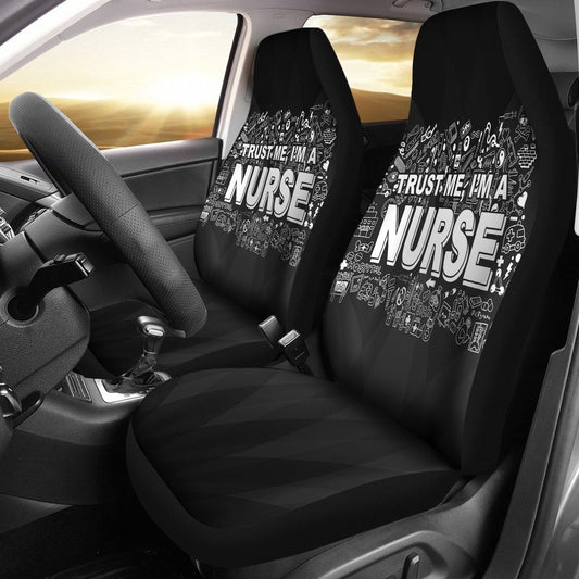 Car Seat Cover - Trust Me I'm A Nurse